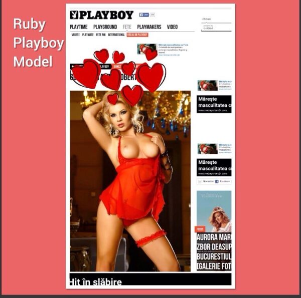 NEW Playboy model